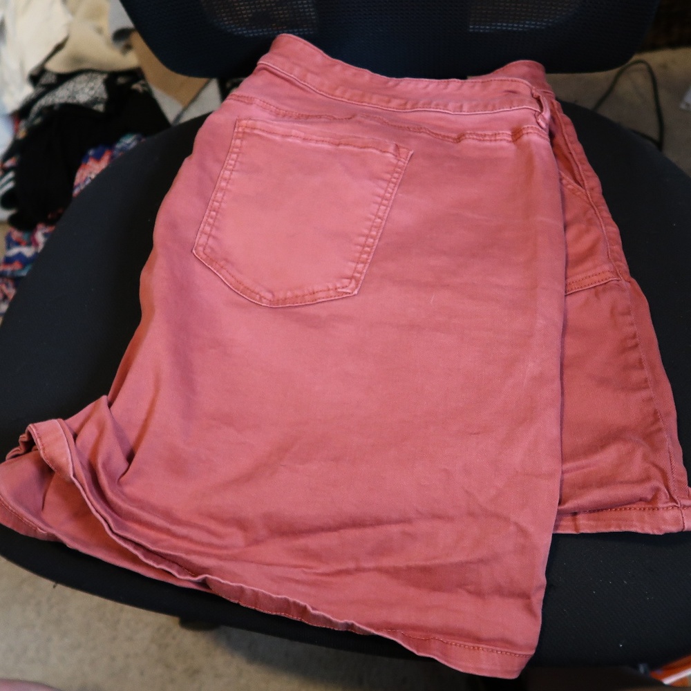 Morgan & Walker Red Shorts